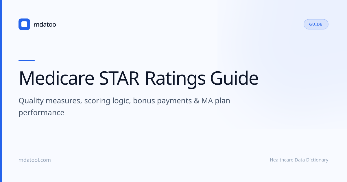 Medicare STAR Ratings Guide — Quality Measures | mdatool